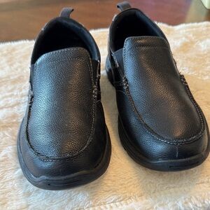 Skechers Men's Black Slip-On Loafers